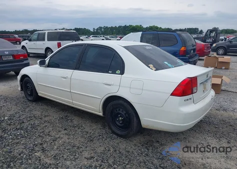 2003 Honda Civic Hybrid z USA, uszkodzony, nr VIN JHMES96603S005206